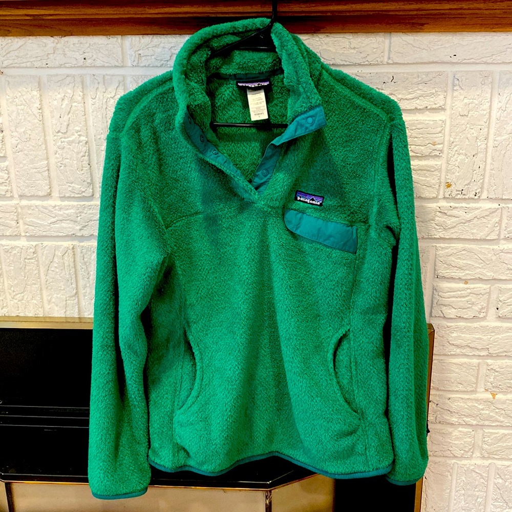 Patagonia Green Re-Tool Snap-T pullover